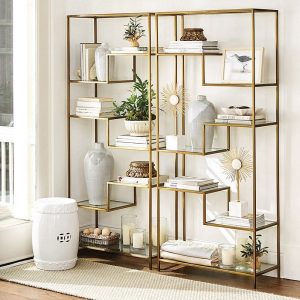 MUEBLE MULTIUSO CON CUBIERTA DE VIDRIO