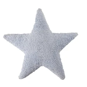 Cojín infantil lavable Estrella azul de Lorena Canals