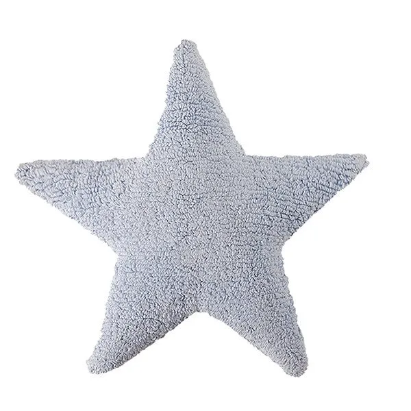 Cojín infantil lavable Estrella azul de Lorena Canals - Imagen 2