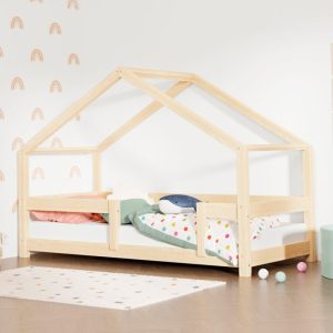 Cama Montessori Lucky con barandilla