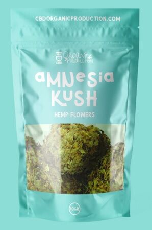 CBD ORGANIC AMNESIA KUSH 25GR (ANTIGUO ORANGE BUD 25GR)