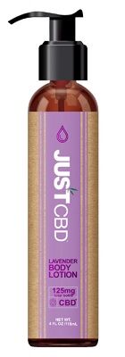JUST CBD BODY LOTION LAVENDER 125mg (125ml)