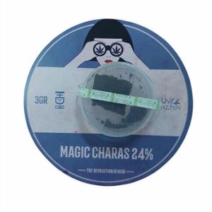 CBD ORGANIC RESINA CAÑAMO MAGIC CHARAS 24% 3 GRS