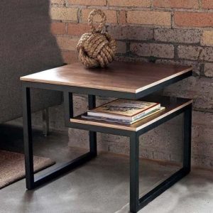 MESA LATERAL DE MADERA C-0934