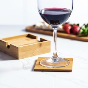 Posavasos bambú
